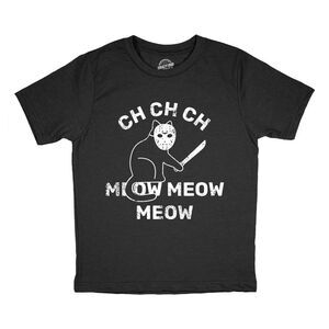 Youth Funny T Shirts Ch Ch Meow Meow Sarcastic Halloween Graphic Novelty Tee For